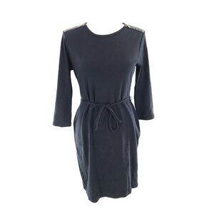 Lauren Ralph Lauren Knit Dress Women's M Black LBD Office Professional Polished‎
